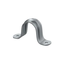 Jones Stephens H13300 3" IPS Pipe Strap, Two-Hole, Galvanized, Carton of 10
