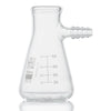 Globe Scientific 8450050 Flask Filter Globe Glass 50mL Dual Graduations ASTM E1406 6/Box