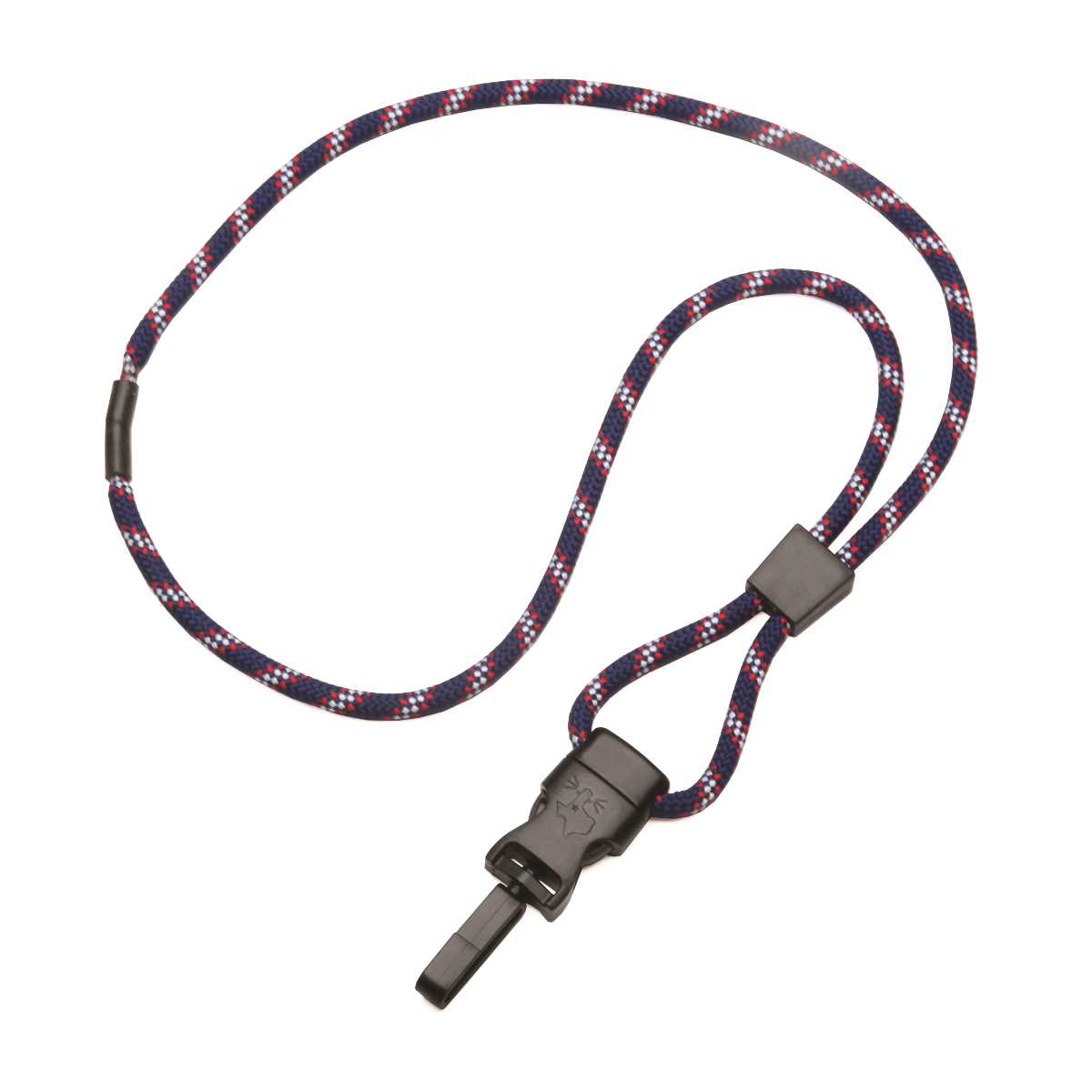 AbilityOne 8455016988428 Lanyard Cord Style Swivel Hook Patriotic 36" X 1/4"