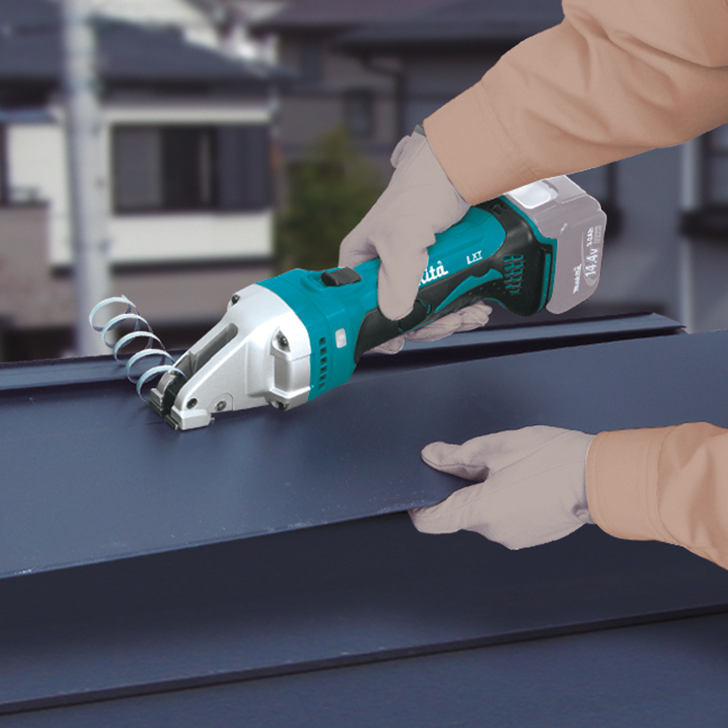 Makita XSJ02Z 18V LXT® Lithium‘Ion Cordless 16 Gauge Compact Straight Shear, Tool Only