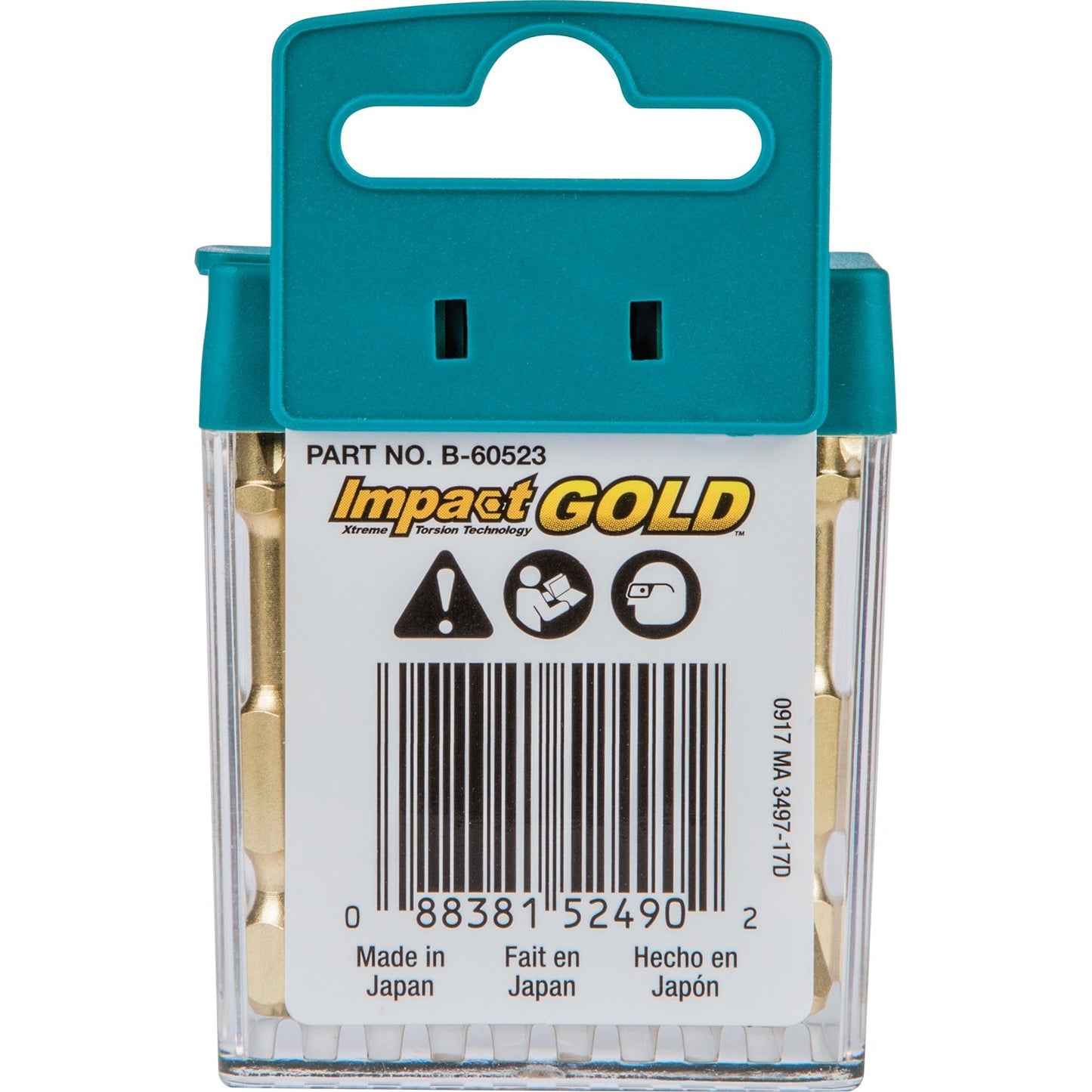 Makita B-60523 Impact GOLD® #2 Phillips 2³ Power Bit, 15/pk