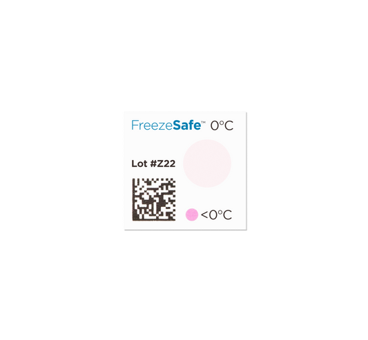 SpotSee E01FRE000C01P1 FreezeSafe 0°C Indicator (100 pc Pack Format)