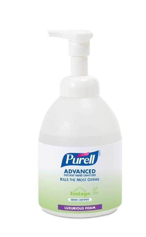 AbilityOne 852000Nib0112 Purell/Skilcraft Instant Hand Sanitizer Foam Pump Bottle 535Ml