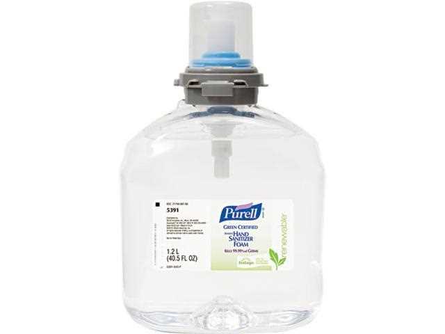 AbilityOne 852000Nib0131 Instant Hand Sanitizer Refill Foam 1200Ml Green Certified