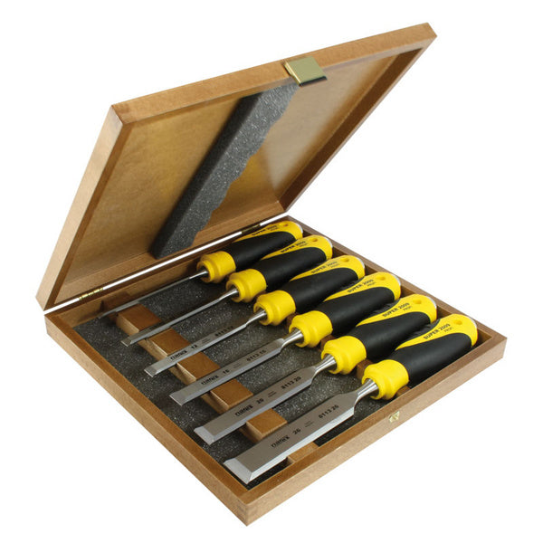 Narex Tools 852900 Set Of Bevel Edge Chisels 6-10-12-16-20-26