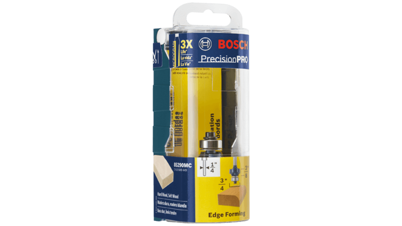 Bosch 85290MC 1/8 In. X 3/8 In. Carbide-Tipped Roundover Router Bit