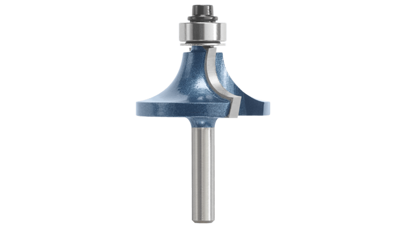 Bosch 85297MC 1/2 In. X 11/16 In. Carbide-Tipped Roundover Router Bit