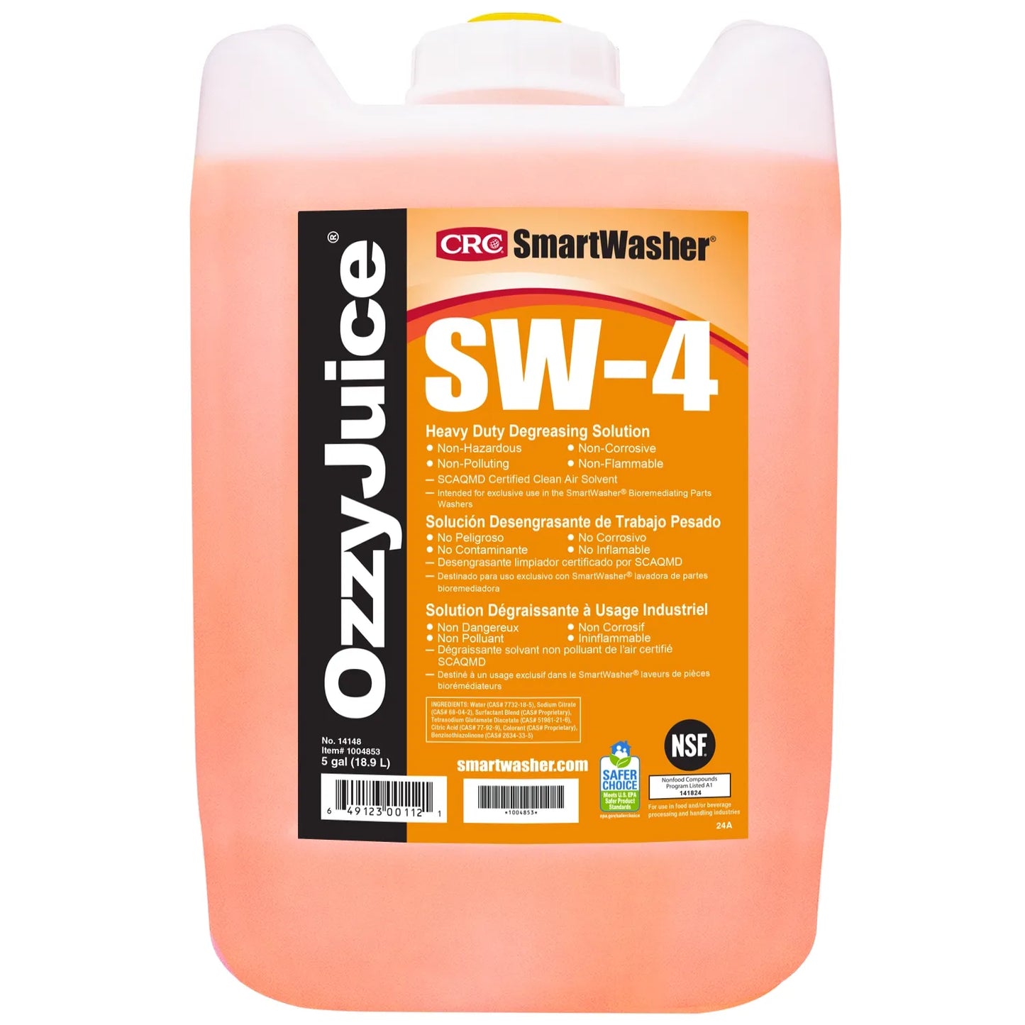 SMARTWASHER 14148 Smartwasher Ind. Grade (5 GAL)