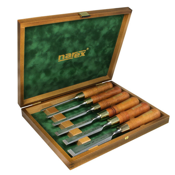 Narex Tools 853250 Set Of Bevel Edge Chisels Premium 6-10-12-16-20-26