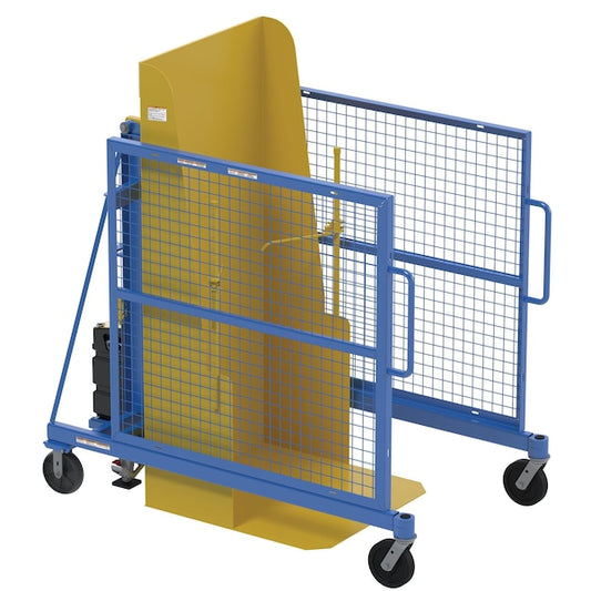 Vestil TCD-U-60-DC UNIV DC TRASH CAN DUMPER 400LB 59.82