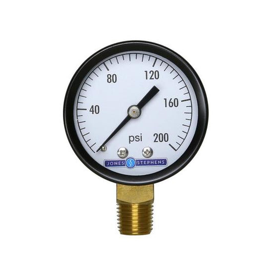 Jones Stephens G60200 2" 200 psi Pressure Gauge