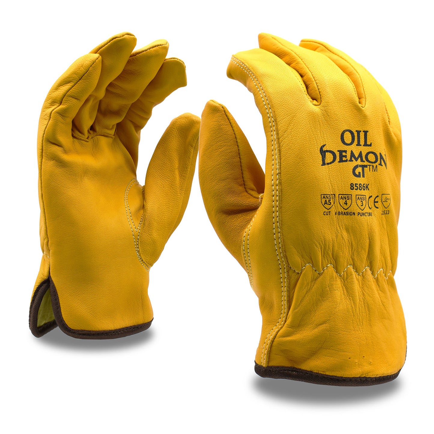 Cordova Safety 8586K3XL Driver, Goatskin, Oil Demon GT™, Premium, Grain, A5 Cut