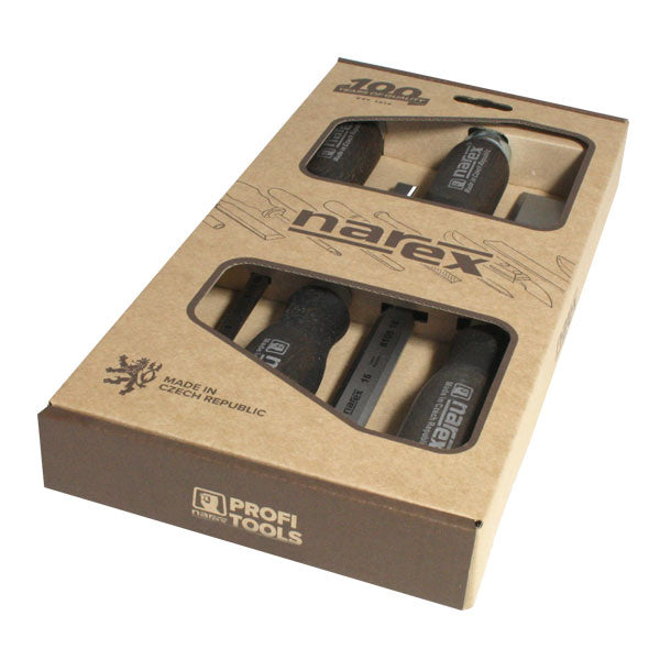 Narex Tools 863120 Set Of Bevel Edge Chisels 8-10-16-32