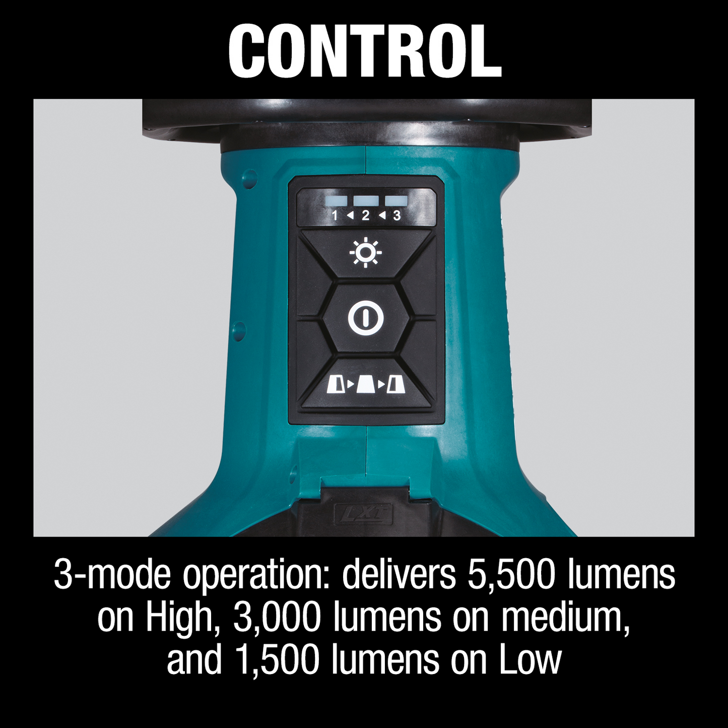 Makita DML810 18V X2 LXT® Lithium‘Ion Cordless Upright L.E.D. Area Light, Light Only