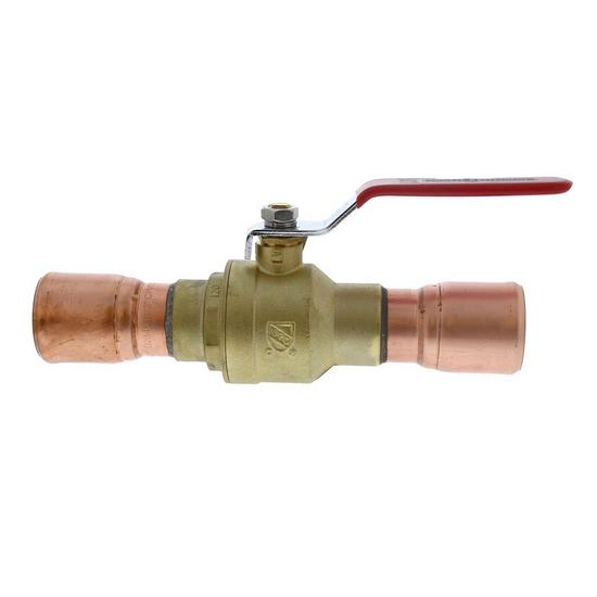 Jones Stephens B67254 1-1/2" Full Port Brass Ball Valve with CPVC Connection