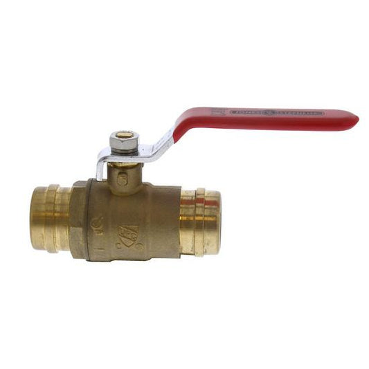 Jones Stephens B67251 3/4" Full Port Brass Ball Valve with CPVC Connection