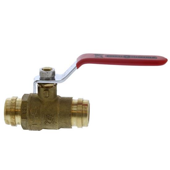Jones Stephens B67250 1/2" Full Port Brass Ball Valve with CPVC Connection