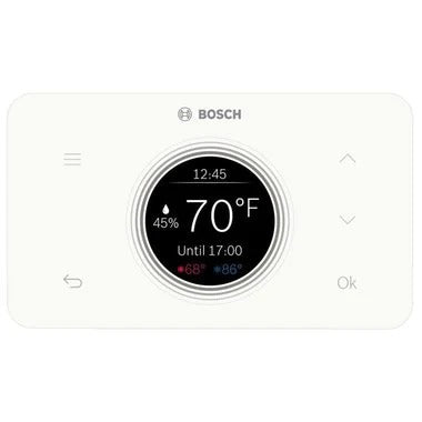 Bosch 8733952994 BCC050 Connected Control White 7- Day Programmable Thermostat with Wi-Fi Compatibility