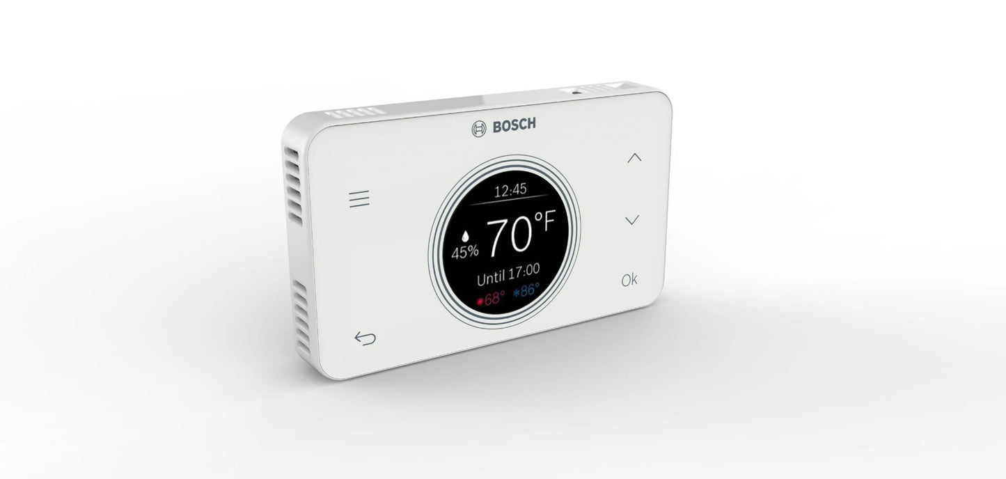 Bosch 8733952994 BCC050 Connected Control White 7- Day Programmable Thermostat with Wi-Fi Compatibility