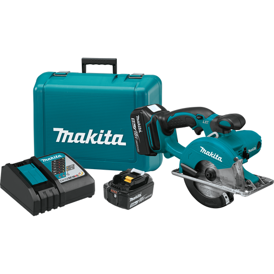 Makita XSC01T 18V LXT® Lithium‘Ion Cordless 5‘3/8" Metal Cutting Saw Kit (5.0Ah)