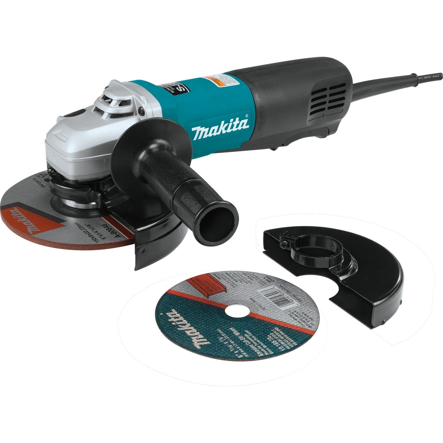 Makita 9566PCX1 6" SJS, High‘Power Paddle Switch Cut‘Off/Angle Grinder