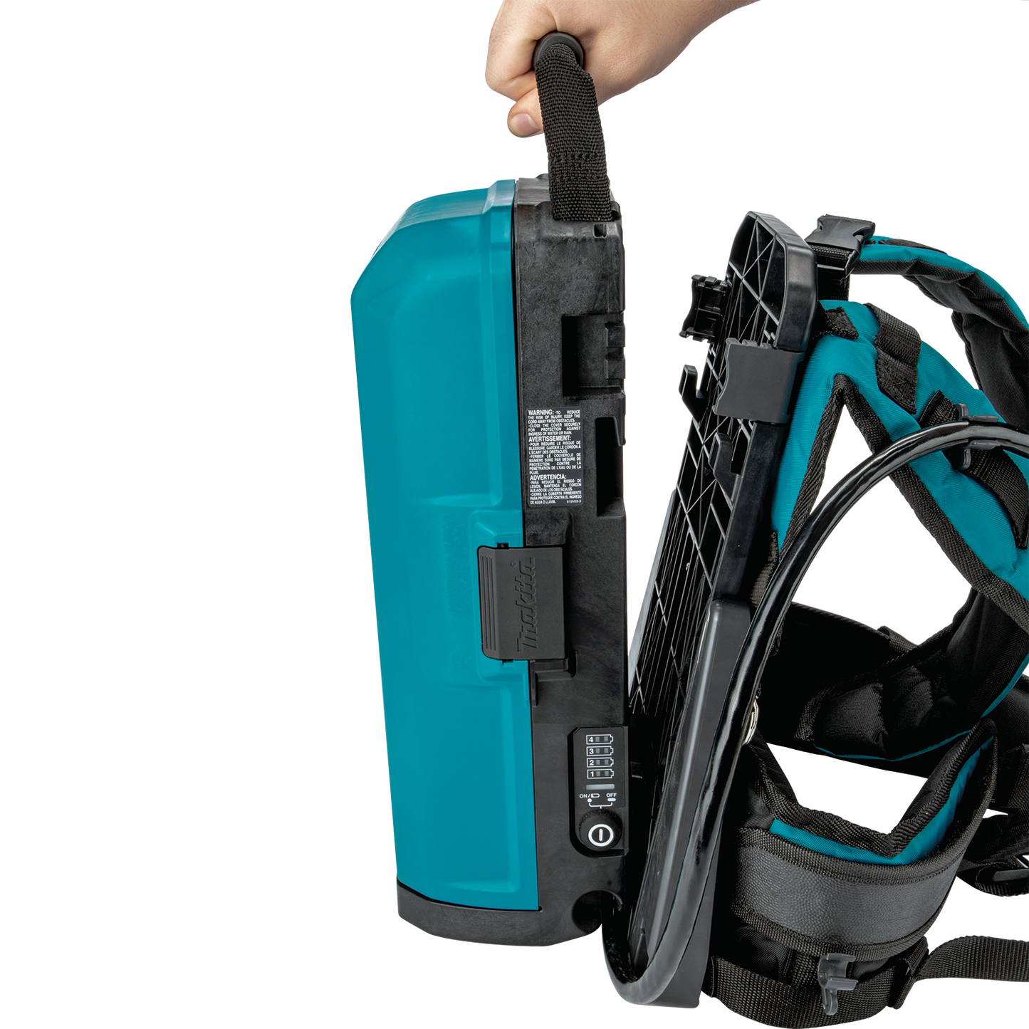 Makita PDC01G6 ConnectX,, LXT®, LXT® X2 and XGT® Portable Backpack Power Supply with 6 Batteries (6.0Ah)