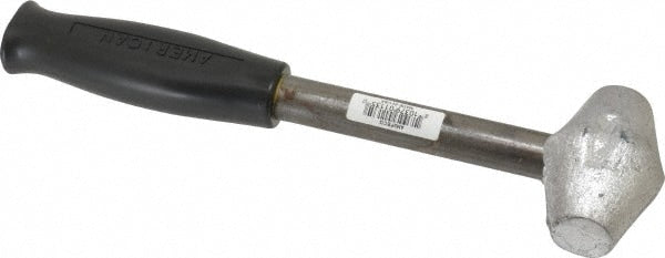 American Hammer AM2PBCG Non-Marring Hammer, 2 lb, 1" Face Dia, Lead Alloy Head