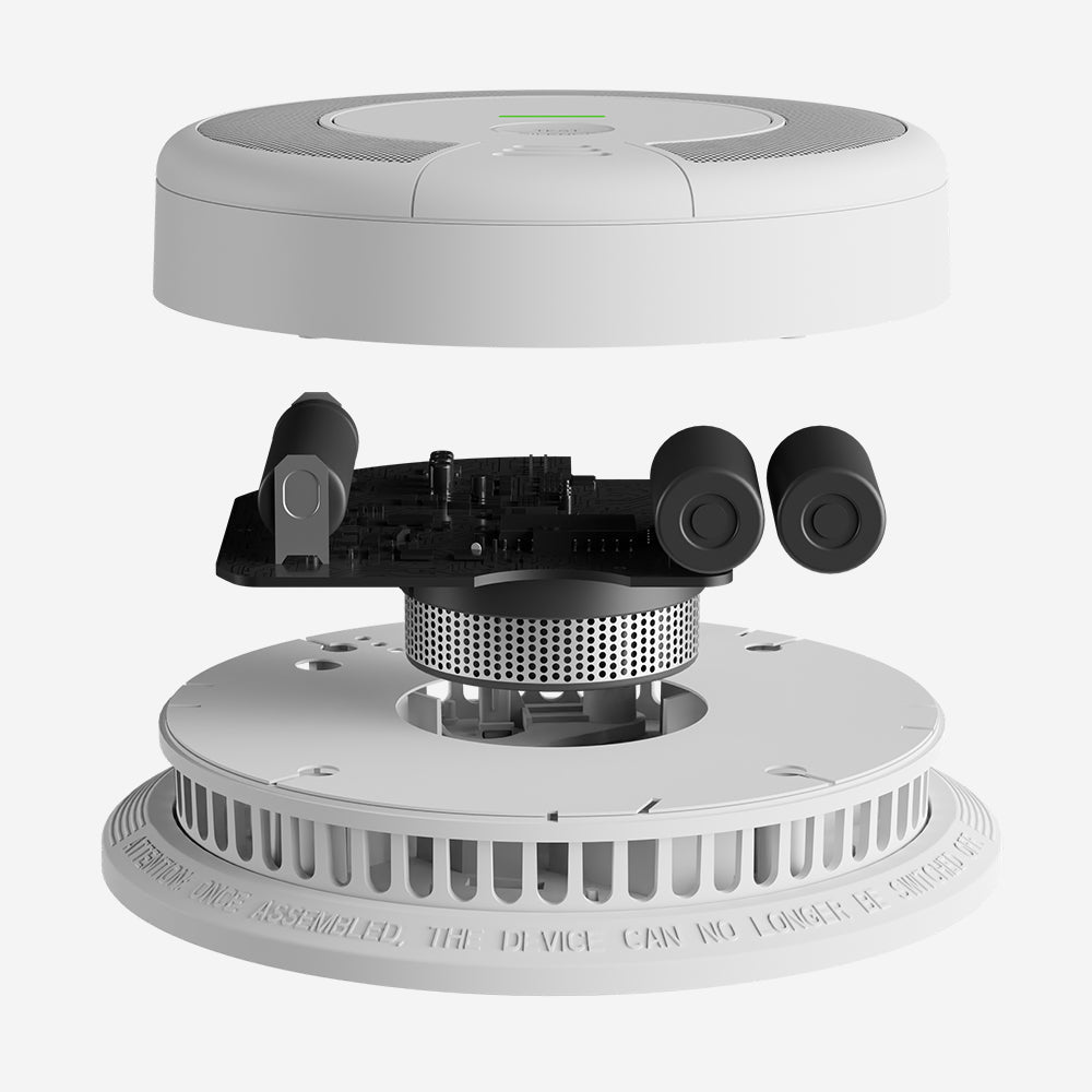 X-Sense XP06 SC07-W Wireless Interconnected Smoke and CO Alarm - 1-Pack