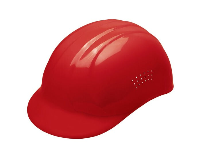 Delta Plus WEL19114RE 67 Bump Cap with 4-Point Pin-Lock Suspension, Red