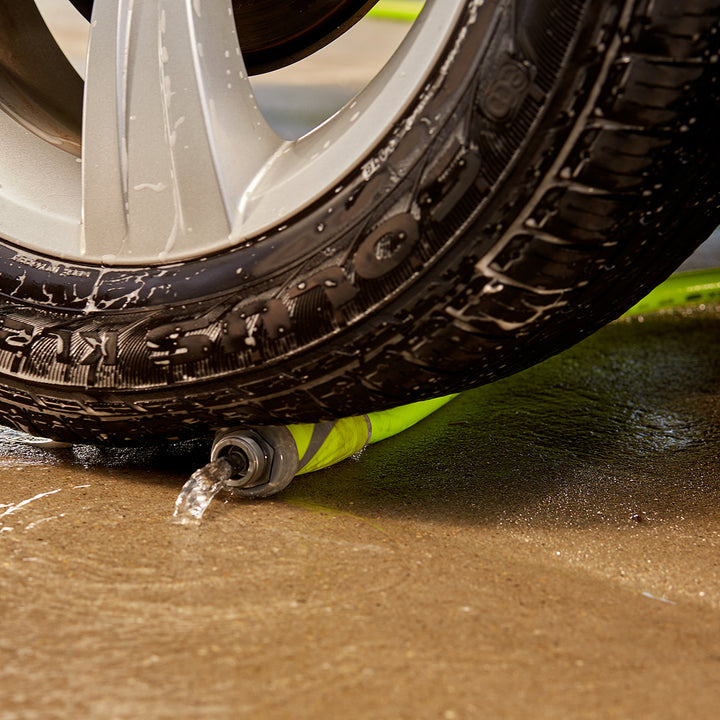 FlexZilla HFZG5100YWS SwivelGrip® Garden Hose, 5/8" x 100', 3/4" - 11 1/2 GHT Fittings