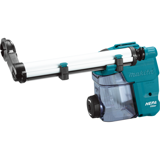 Makita DX10 Dust Extractor Attachment with HEPA Filter Cleaning Mechanism