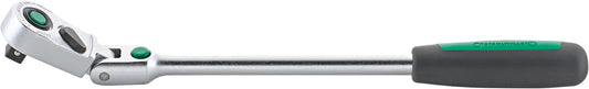 Stahlwille 12261010 452QR Quickrelease Fine-Tooth Flexible-Joint Ratchet