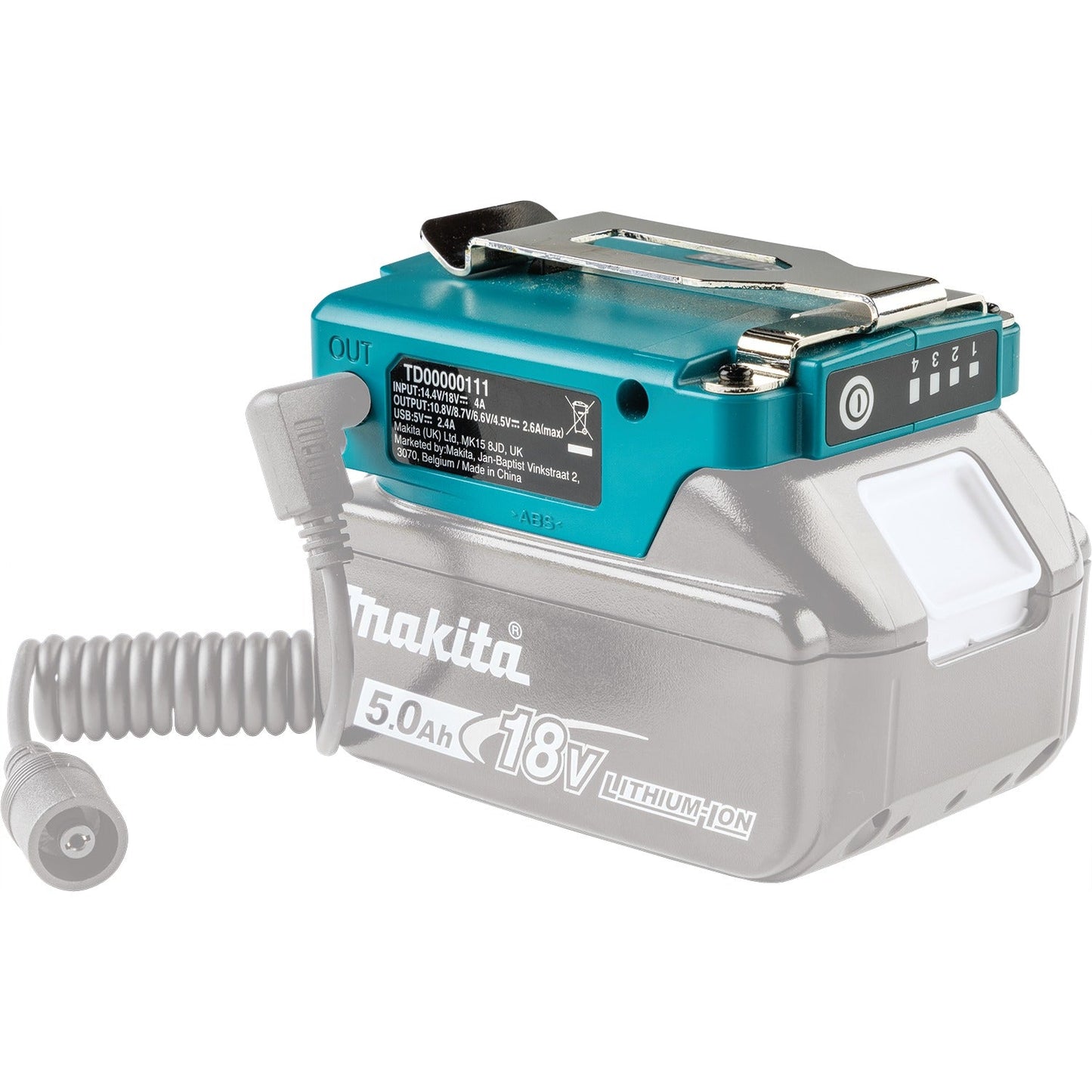 Makita TD00000111 18V LXT® Power Source w/ USB port