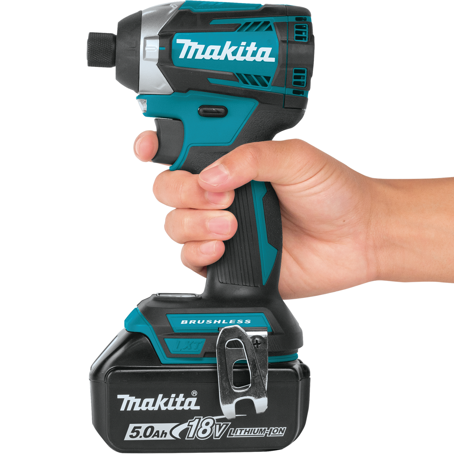 Makita XDT14T 18V LXT® Lithium‘Ion Brushless Cordless Quick‘Shift Mode, 3‘Speed Impact Driver Kit (5.0Ah)