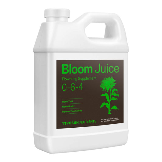 Vivosun Bloom Juice (0-6-4), Flowering Supplement Liquid Fertilizer for Flowering Stage, 32 Ounces