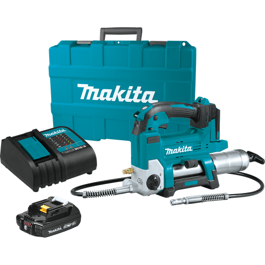 Makita XPG01SR1 18V LXT® Lithium‘Ion Cordless Grease Gun Kit (2.0Ah)