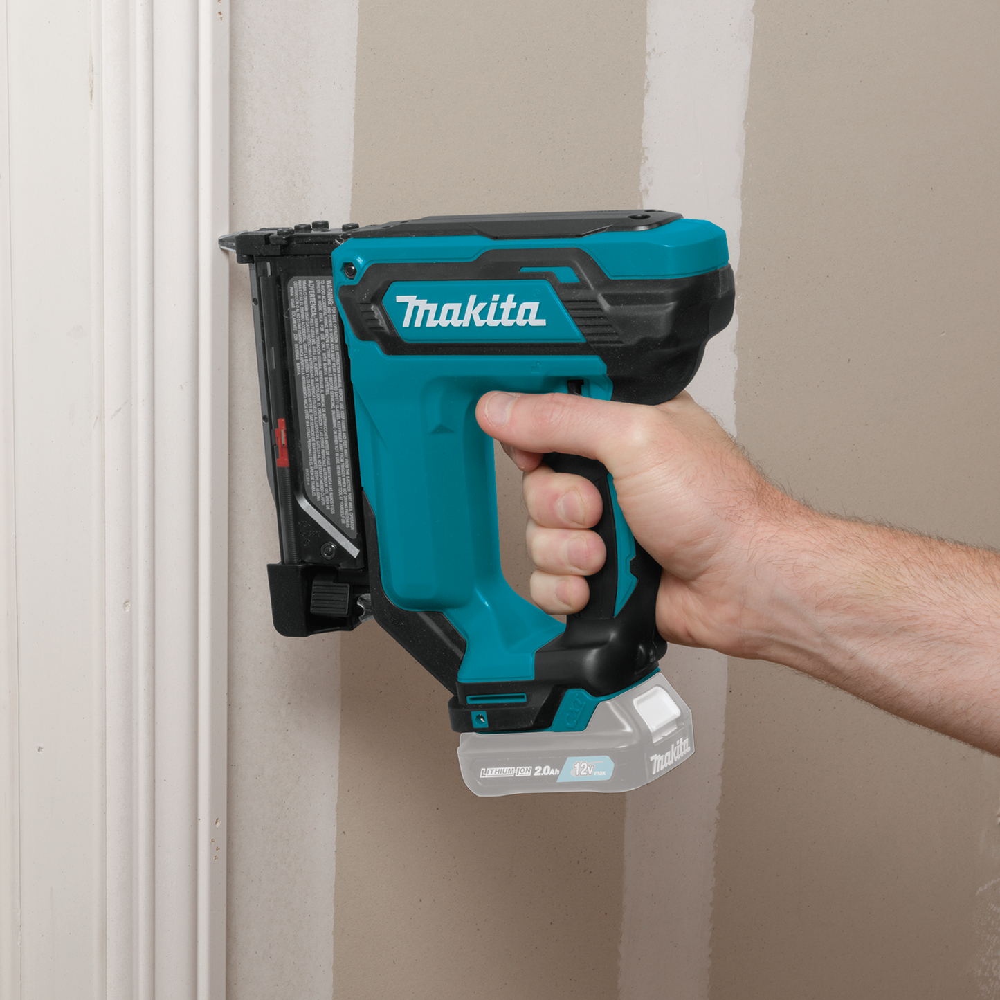 Makita TP03Z 12V max CXT® Lithium‘Ion Cordless Pin Nailer, 23 Ga., Tool Only