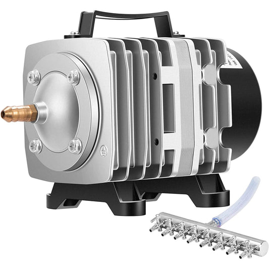Vivosun 40W 1110 GPH Commercial Air Pump 8 Outlet 70L/min