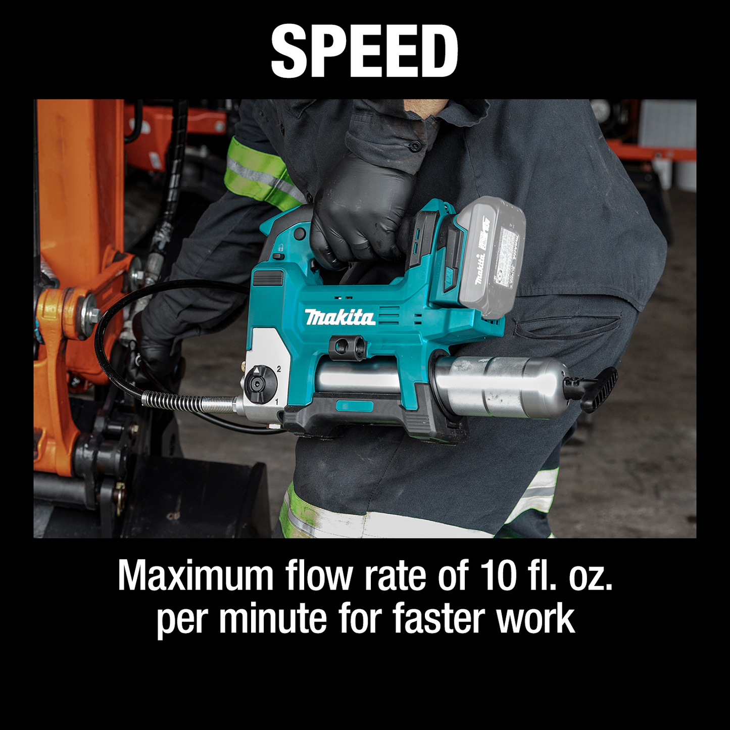 Makita XPG01Z 18V Lxt® Lithiumion Cordless Grease Gun, Tool Only