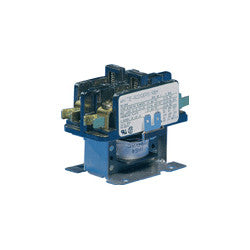 Emerson 90-248 2 Pole Contactor, Type 122, 120 VAC Coil, 40 Amp Contacts, 224 Ohms DC Resistance, 50 mA, 6 VA (Nominal), Maximum 32 VA (Inrush)