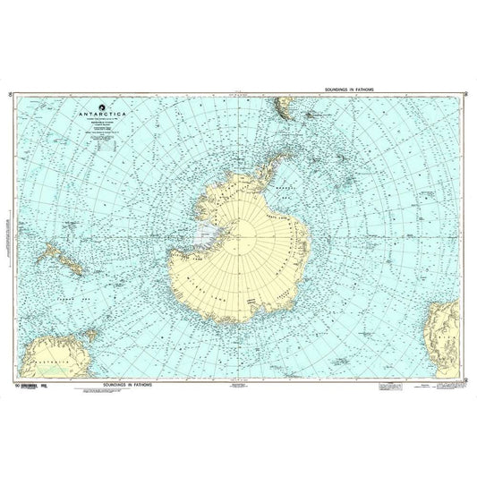 Paradise Clay NGA_90 NGA Chart Antarctica