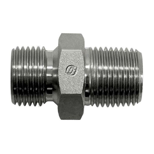 Brennan 9020-12-12-SS 12MBSPP-12MBSPT Straight Stnls