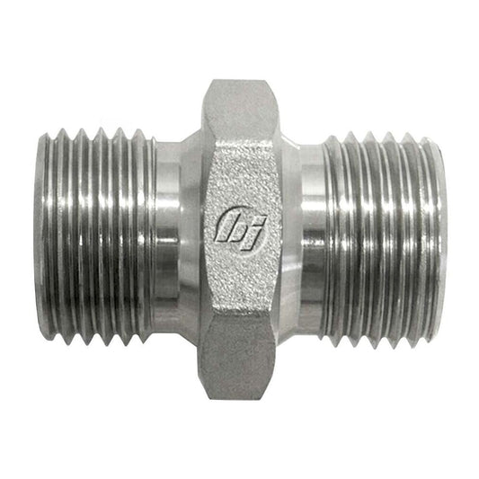 Brennan 9022-06-04-BLANK 06MBSPP-04MBSPP Hex Nip, Restricted Solid Id