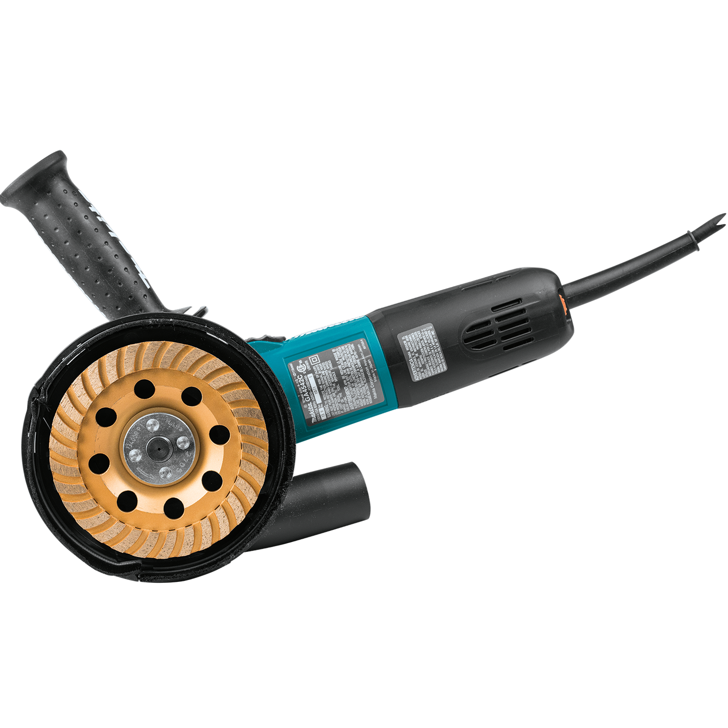 Makita GA4542C 4‘1/2" SJS,II High‘Power Angle Grinder