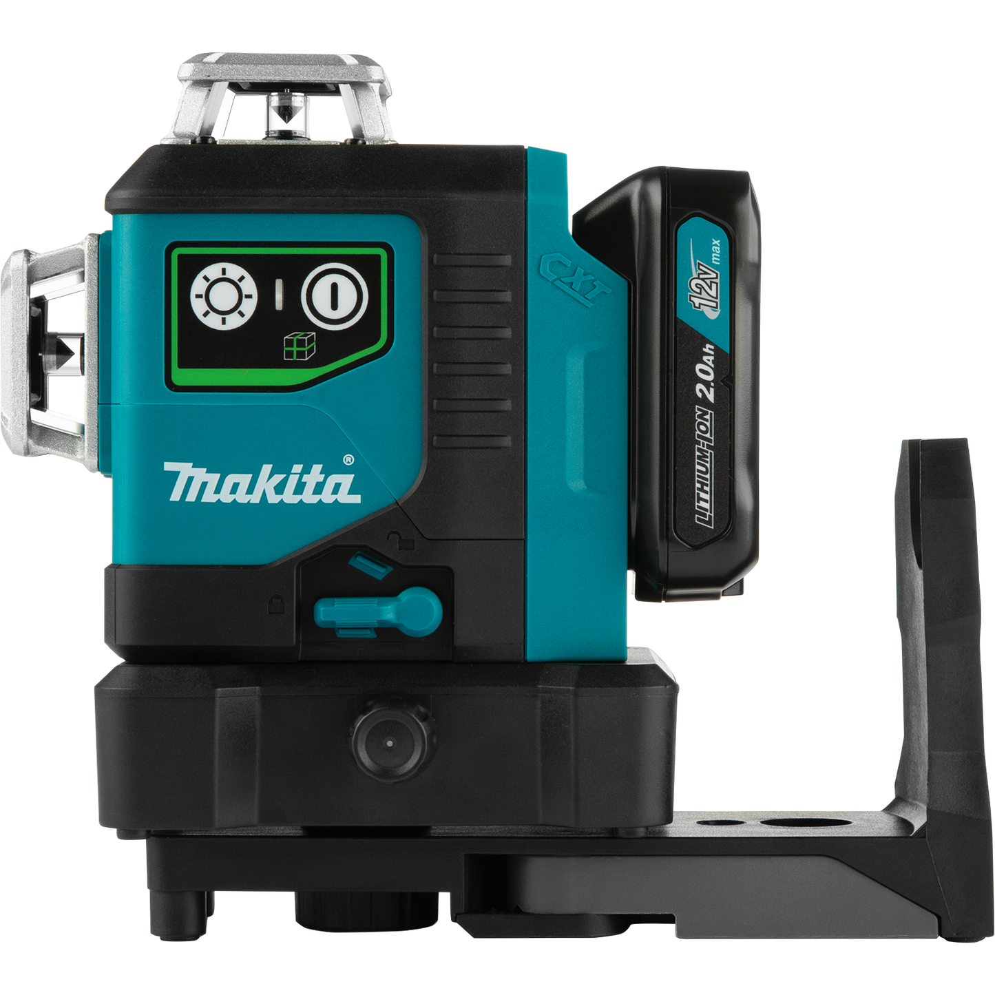 Makita SK700GDNAJ 12V max CXT® Lithium‘Ion Cordless Self‘Leveling 360° 3‘Plane Green Laser Kit (2.0Ah)