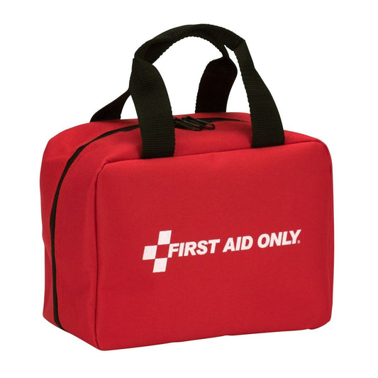 First Aid Only 90599 50 Person First Aid Kit, ANSI 2015 Class A+, Fabric Case