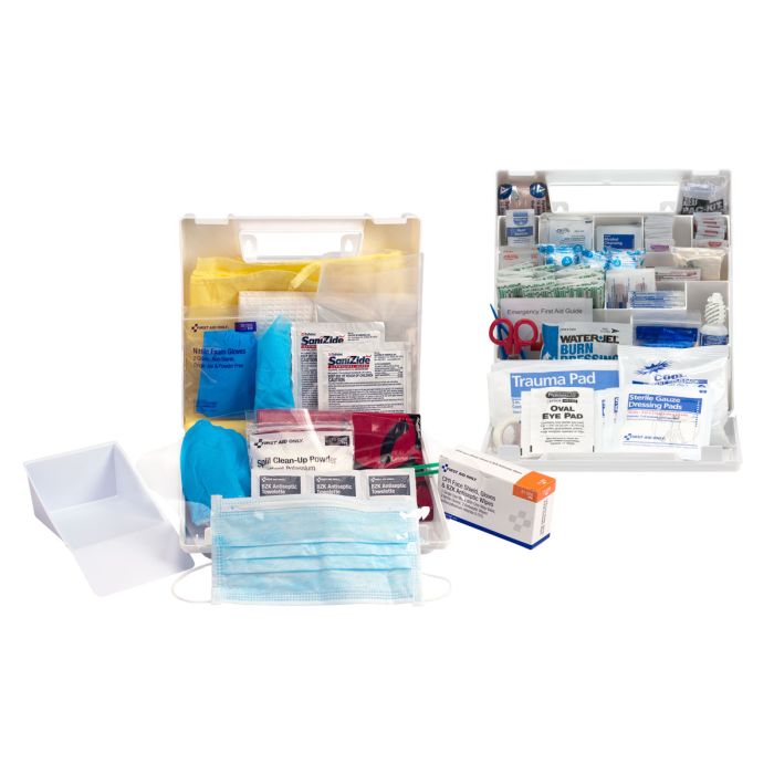 First Aid Only 90765 50 Person Complete 2015 ANSI/OSHA Compliance Package (First Aid and BBP)