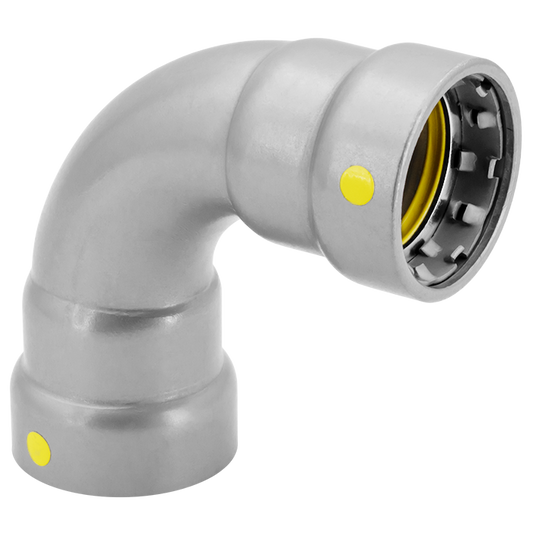 Legend Valves 441-006P 1-1/4" LegendPressCSG Carbon Steel Gas 90° Elbow
