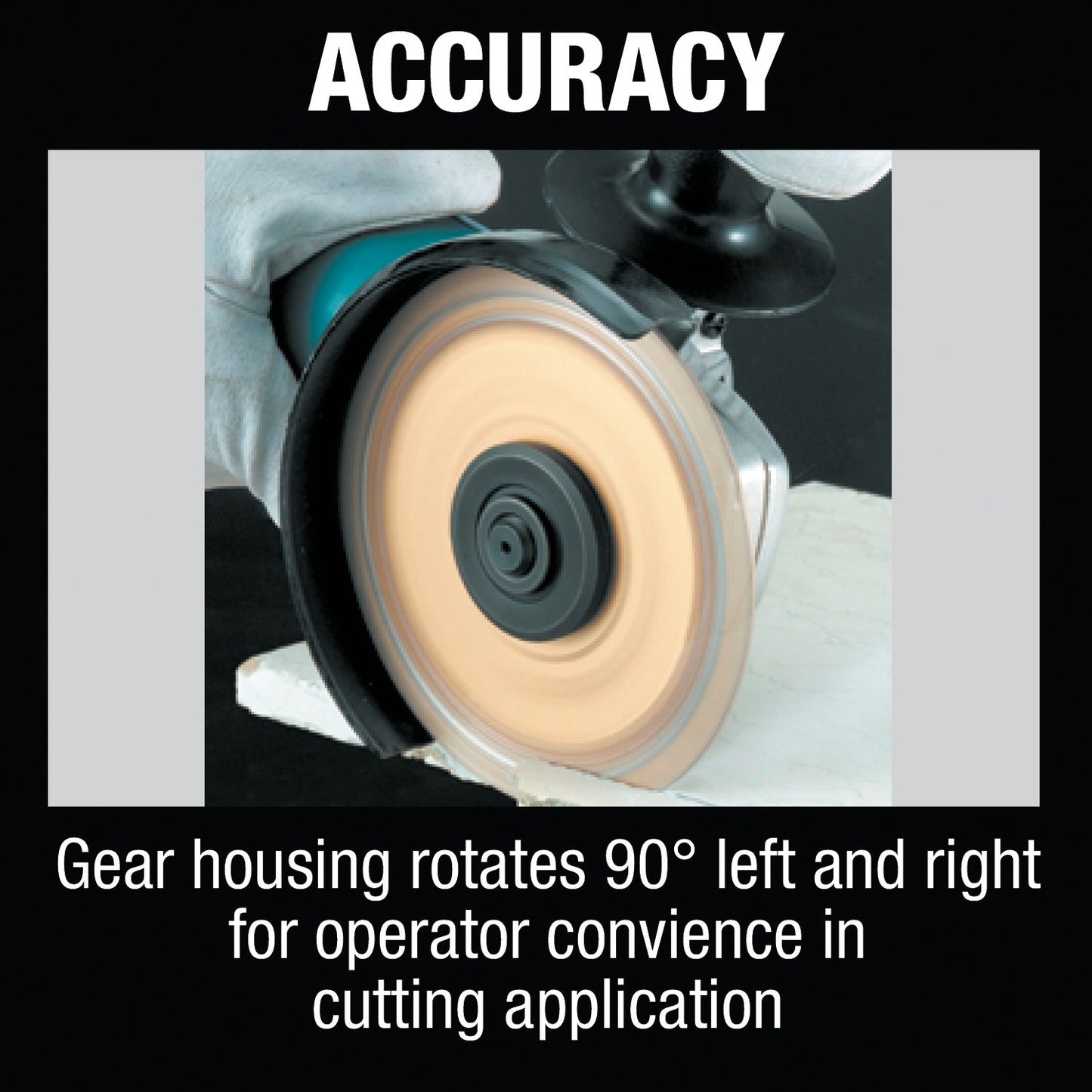 Makita 9557NB 4‘1/2" Angle Grinder, with AC/DC Switch