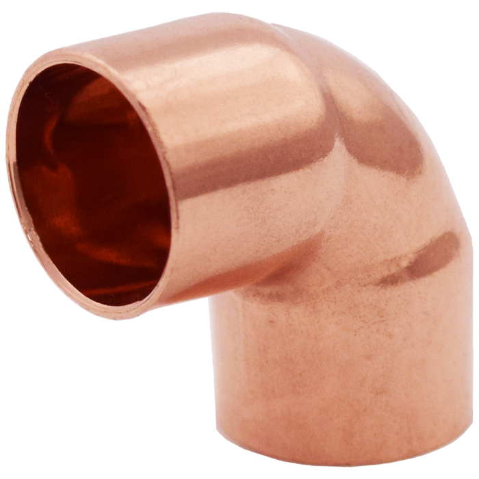 Legend Valves 450-005 1" x 1-1/8" Wrot Copper 90° Elbow